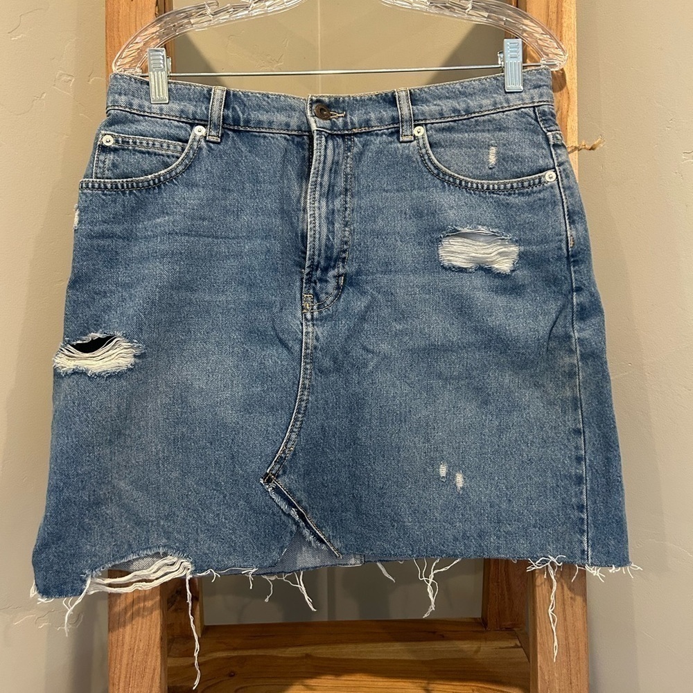 We The Free Harvey denim skirt, size 31​​​​​​​​​​​​​​​​​​​​​​​​​​​​​​​​​